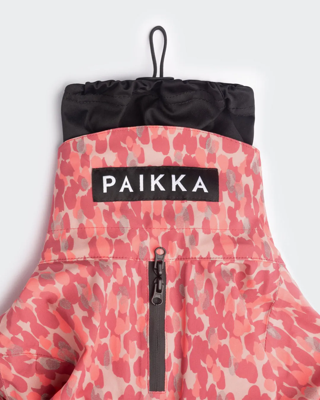 Paikka Rain Suit regndragt til hund Rød