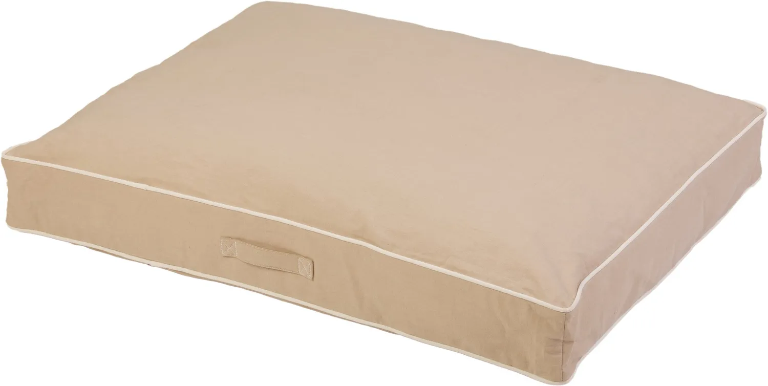 Dog Gone Smart Cotton Canvas hundeseng large espresso