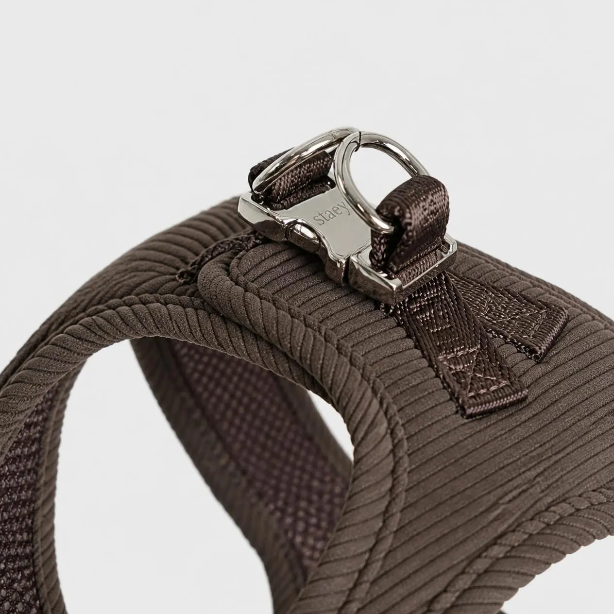 Staey Saga Corduroy Step-In hundesele dark oak