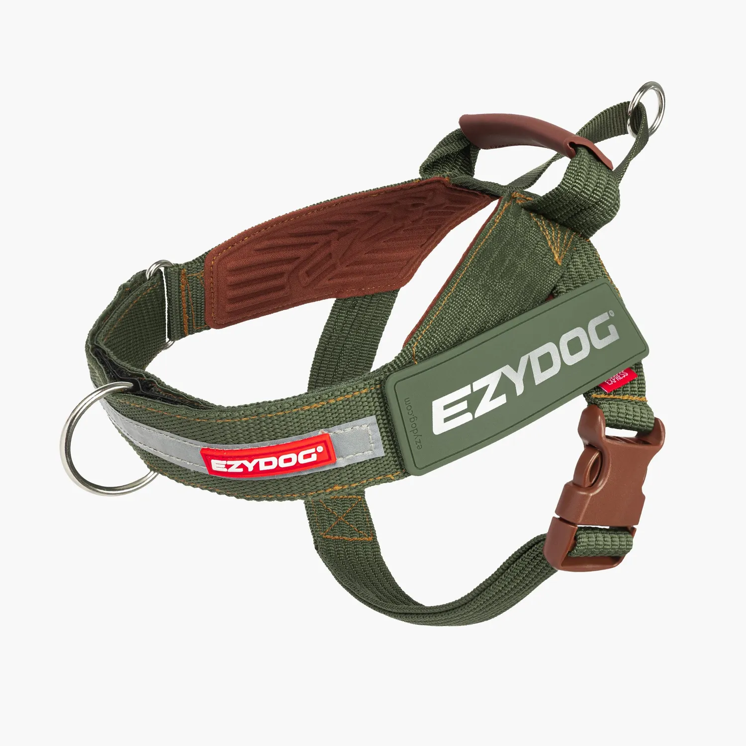 EzyDog Express Palm Beach Ave hundesele ocean blue