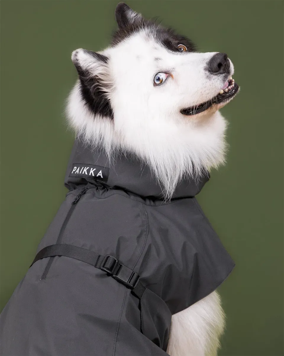 Paikka Visibility Raincoat regnjakke Seawool Dark reflekterende
