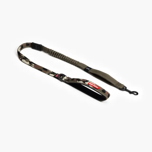 EzyDog Zero Shock hundeline camo grøn 120 cm