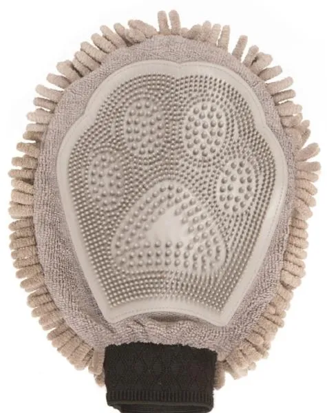 Dog Gone Smart Dirty Dog pelsplejehandske mikrofiber