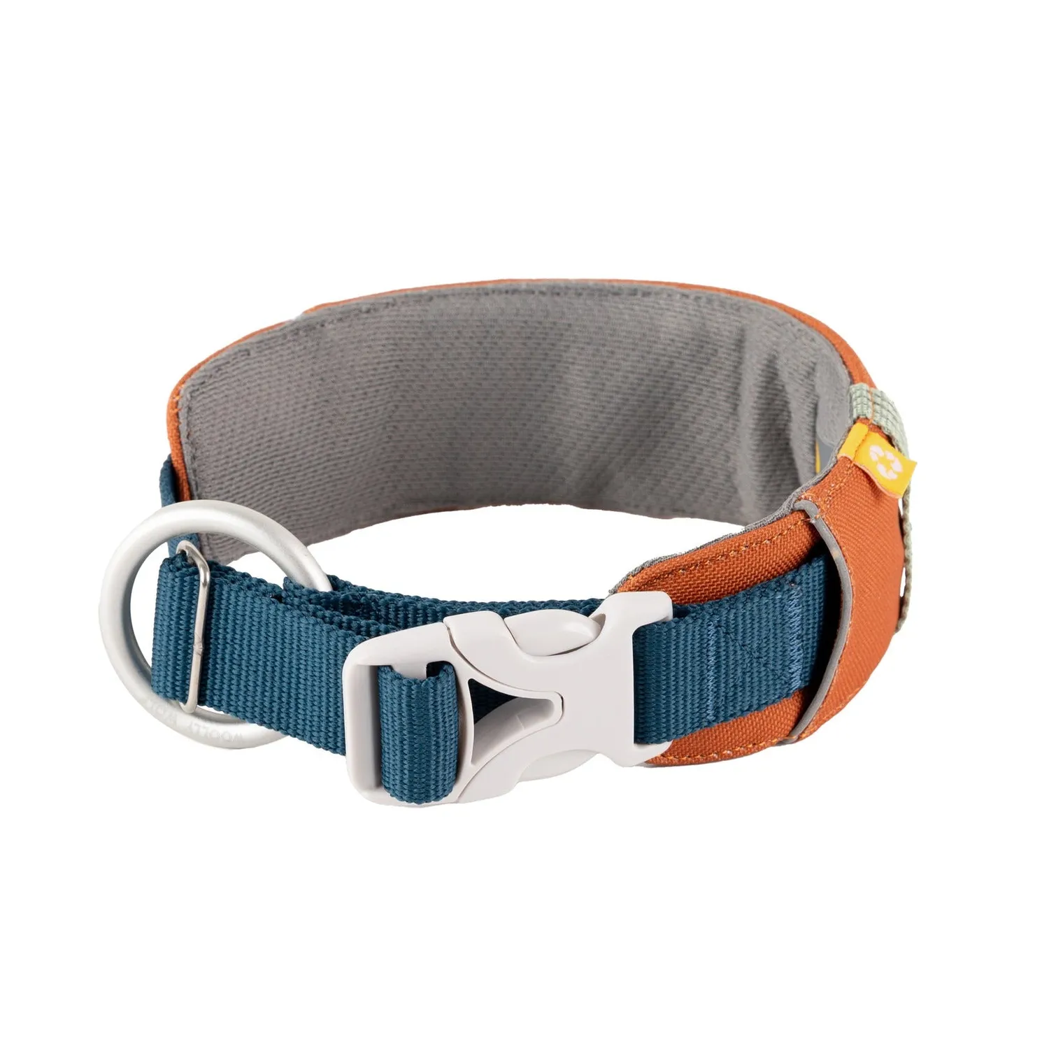 Woolly Wolf Alpha 360 hundehalsbånd terracotta mix blødt