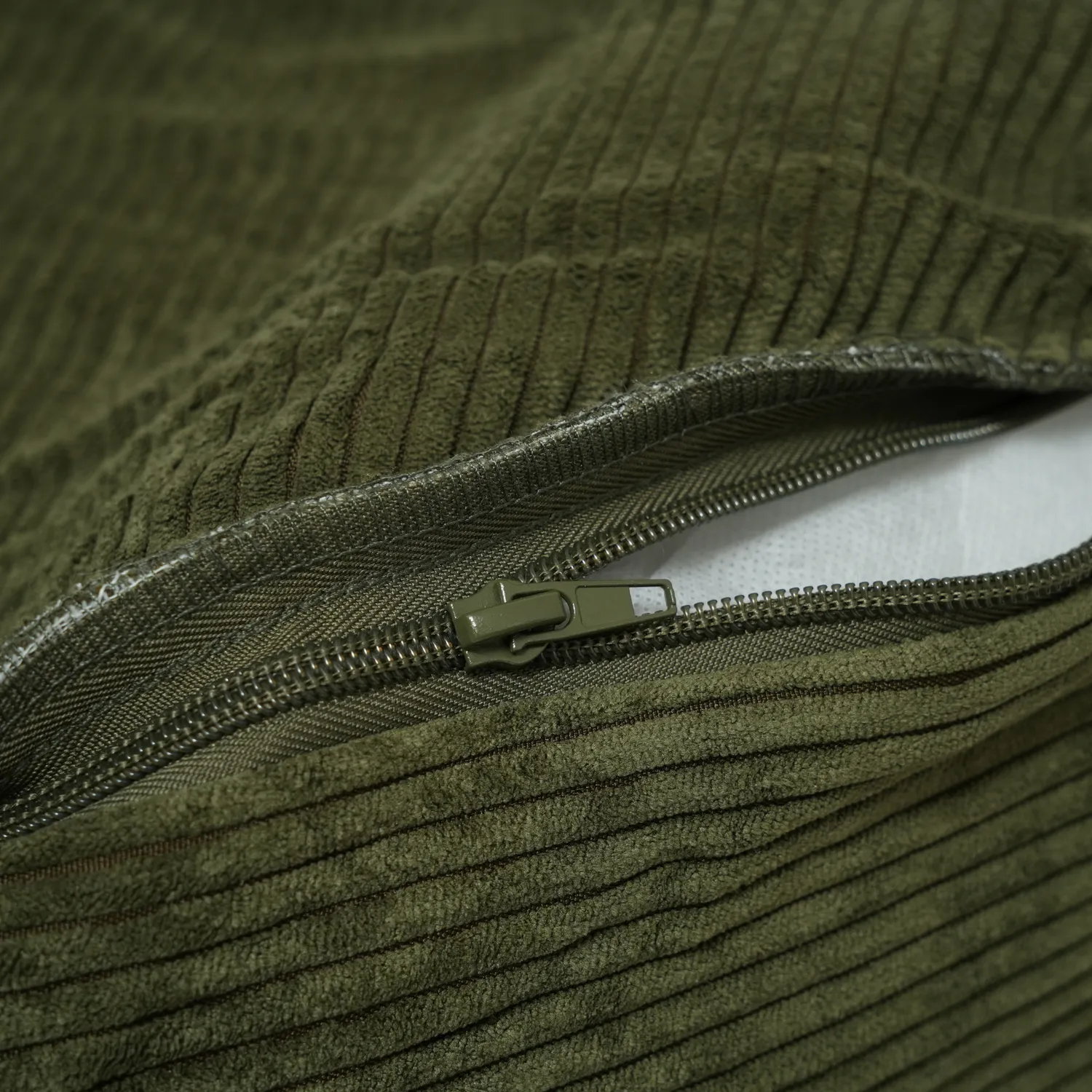 Staey Luna 3.0 hundeseng Moss Green Corduroy