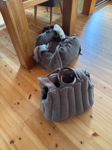 Staey Ella Carrier Bag hundetaske taupe til 9 kg