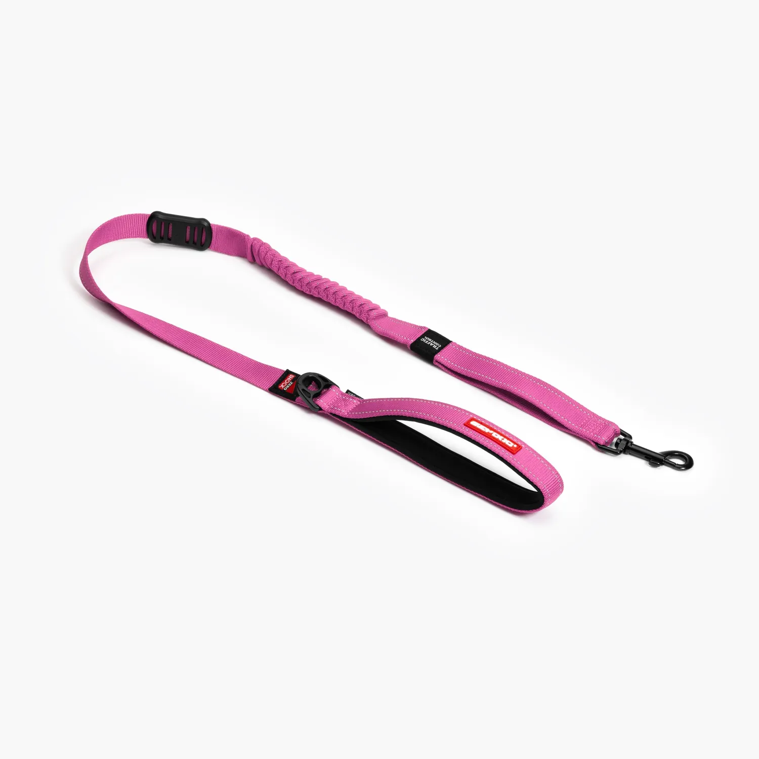 EzyDog Zero Shock hundeline sort 120 cm støddæmpende