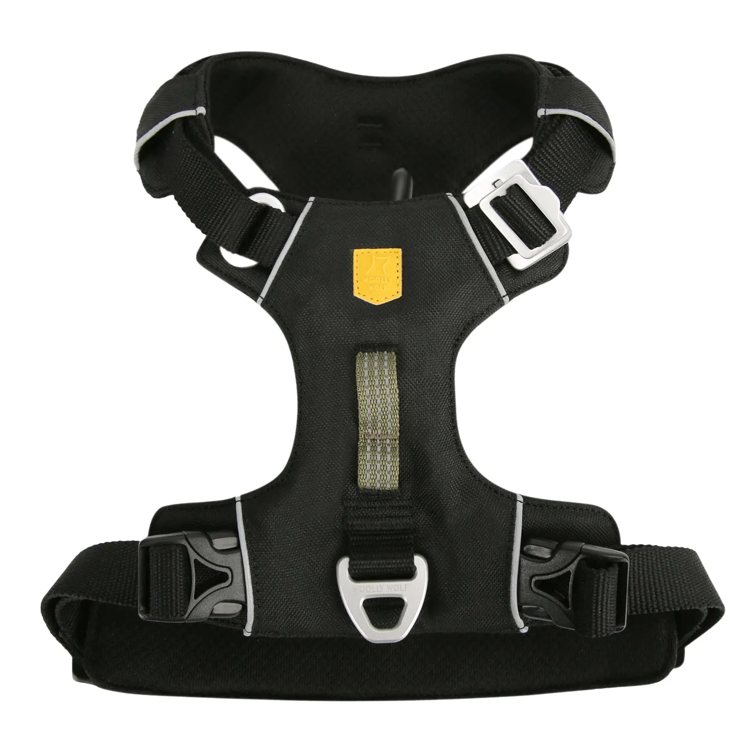 Woolly Wolf Alpha 360 hundesele sort genbrug