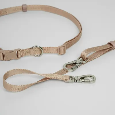 Staey Hands-Free hundesnor Light Rose justerbar
