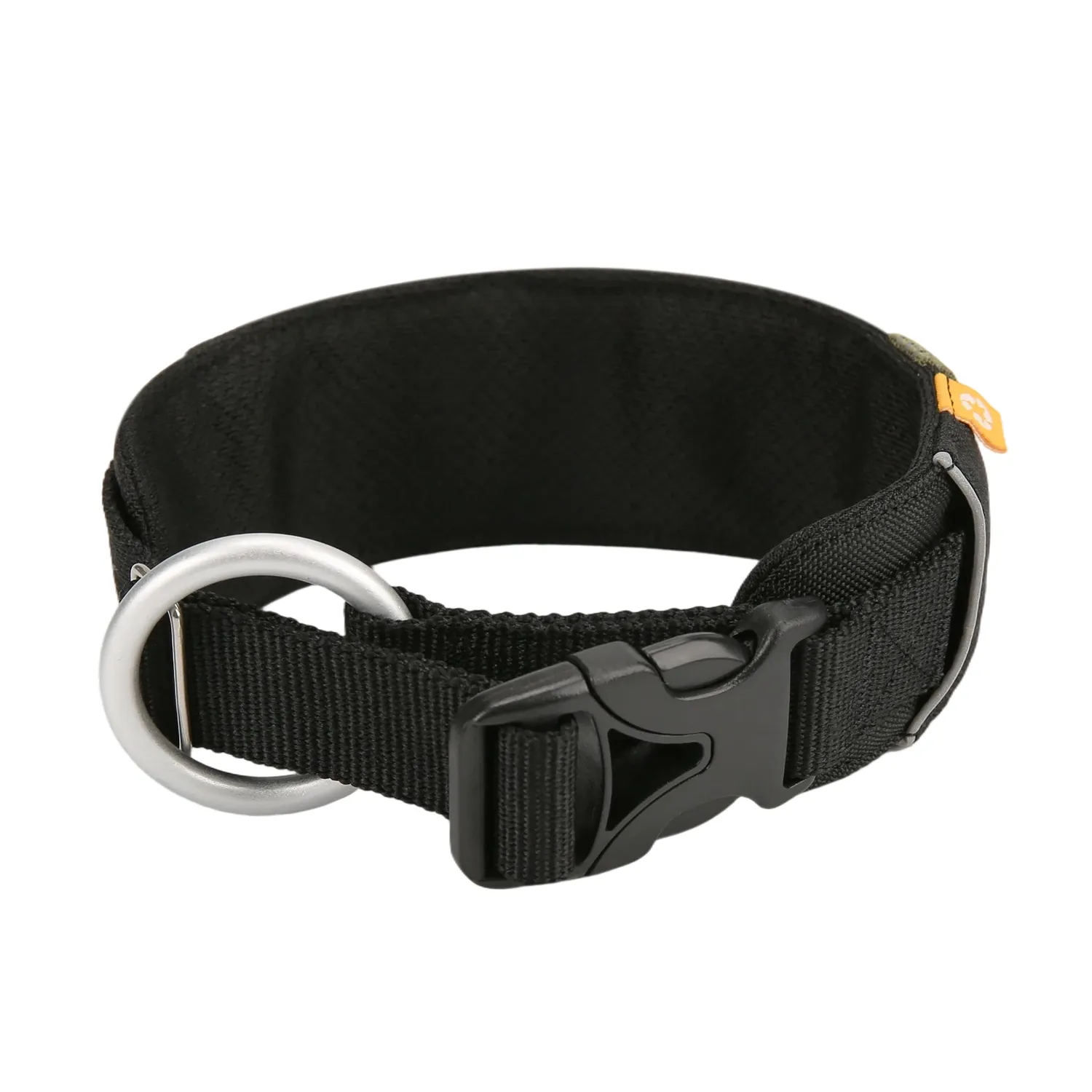 Woolly Wolf Alpha 360 hundehalsbånd sort polstret