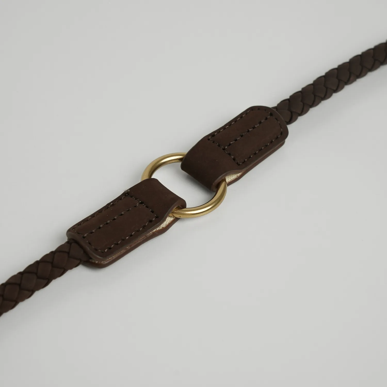 Staey Kaia læder hundesnor Dark Oak 2 m