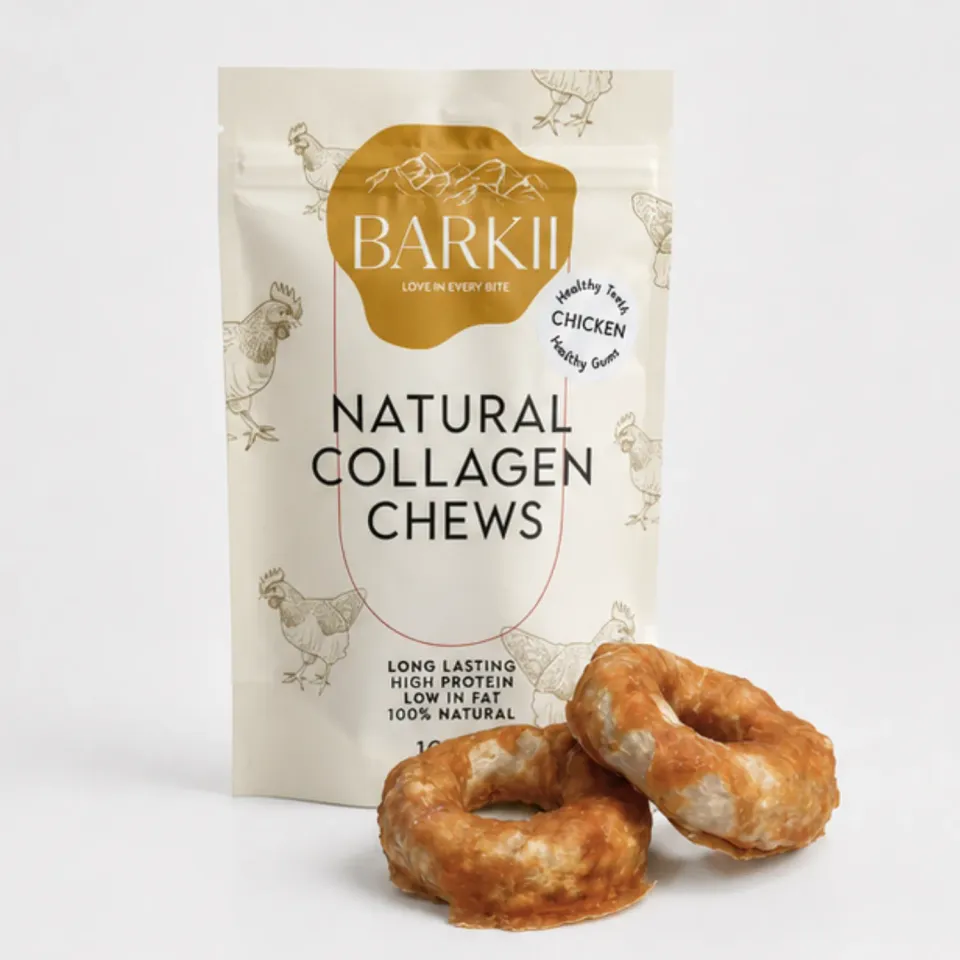 Barkii Collagen Donuts tyggeben kylling 100 g