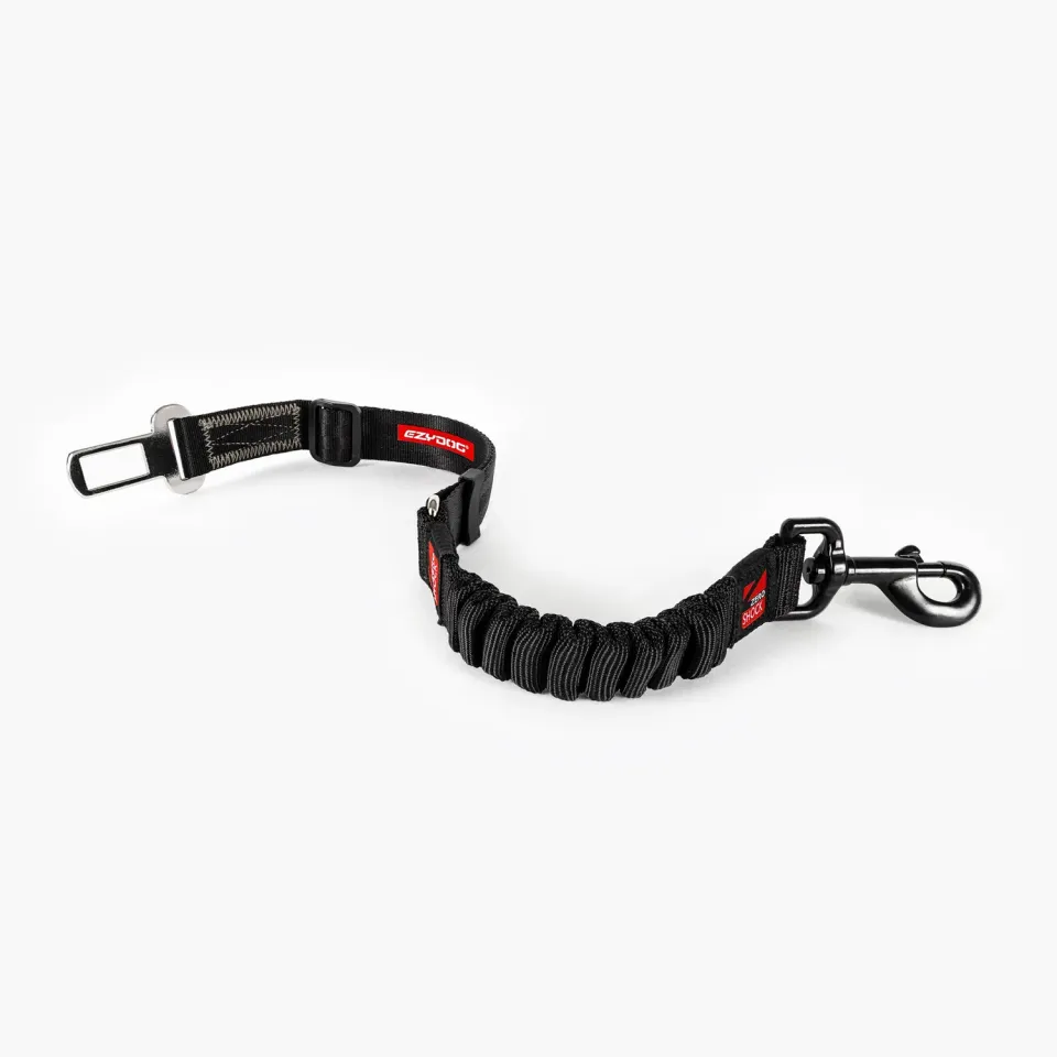 EzyDog Zero Shock Click selelås sort stødabsorberende
