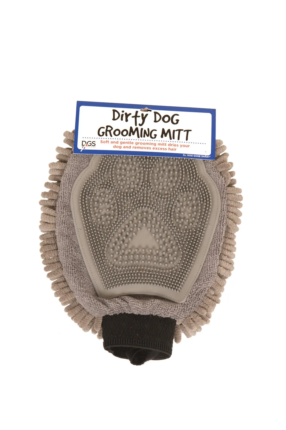 Dog Gone Smart Dirty Dog pelsplejehandske mikrofiber