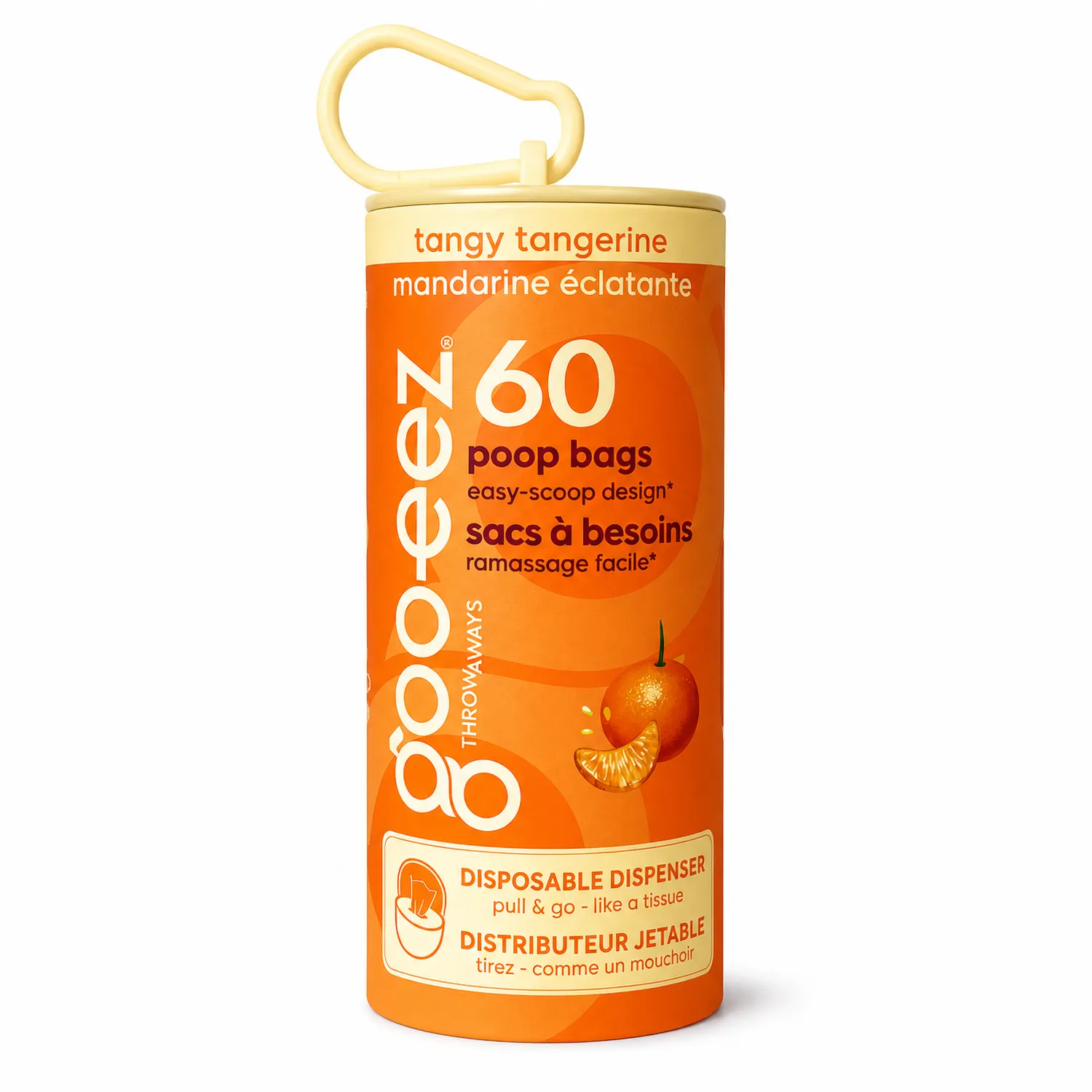 Goo-eez Throwaways hundeposer 60 stk med hank