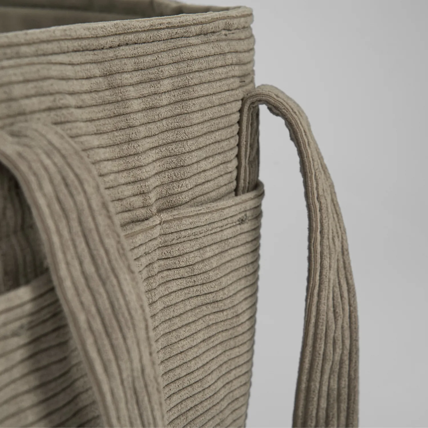 Staey Vilda Hundetaske Taupe Corduroy op til 8 kg