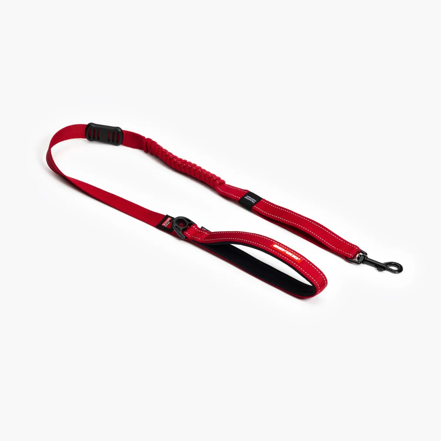 EzyDog Zero Shock hundeline sort 120 cm støddæmpende