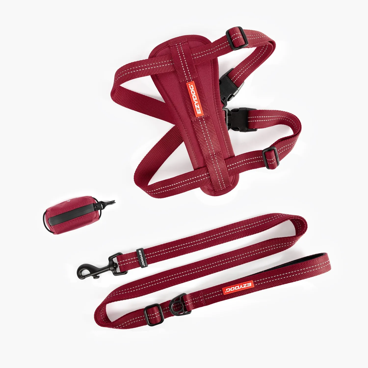 EzyDog Essential selesæt sand dune sele line poseholder