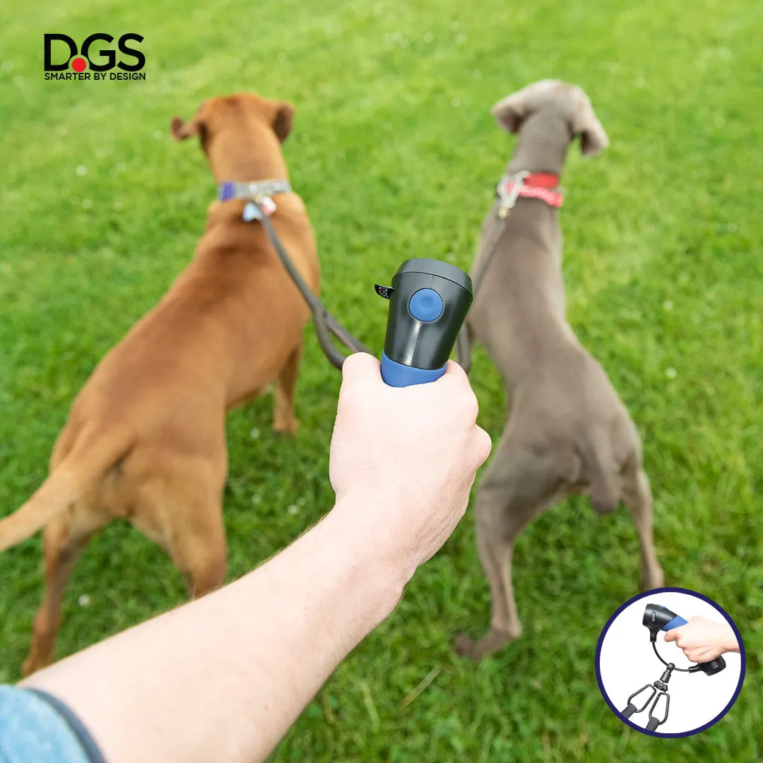 Dog Gone Smart Gismo Dual Leash karabin til 2 hunde