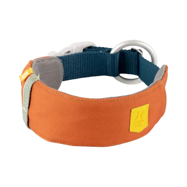 Woolly Wolf Alpha 360 hundehalsbånd terracotta mix blødt