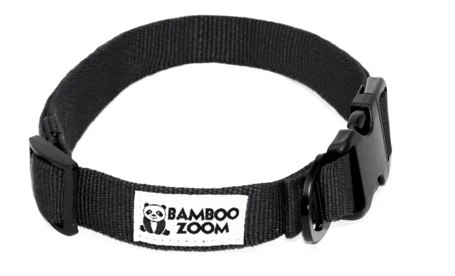Bamboo Groom Bamboo Collars hundehalsbånd Medium Sort