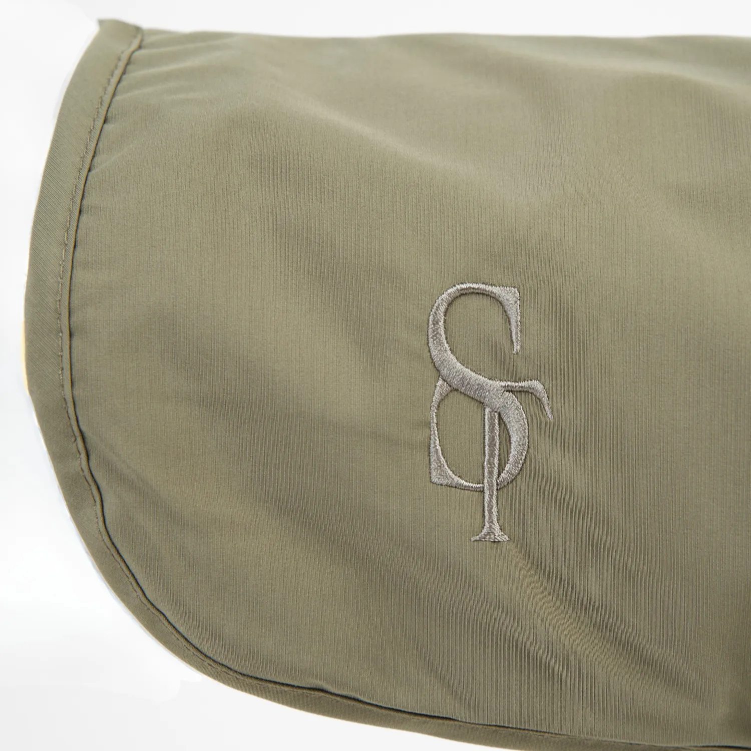 Staey Leva Regnfrakke med Sele Moss Green – Let Regnjakke