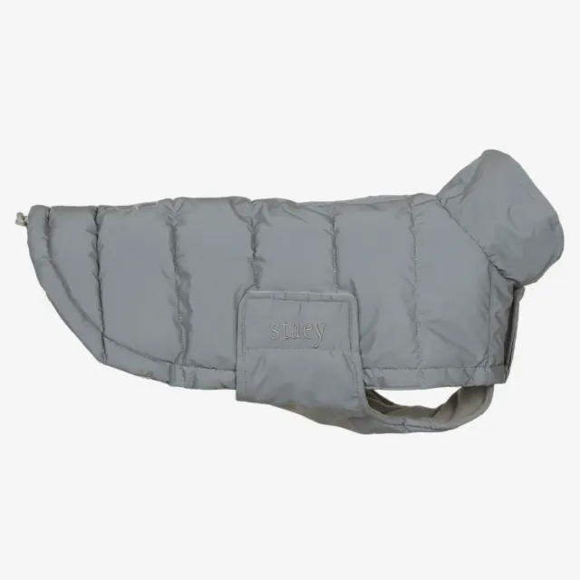 Staey Nora Hundefrakke Reflective – varm vinterjakke