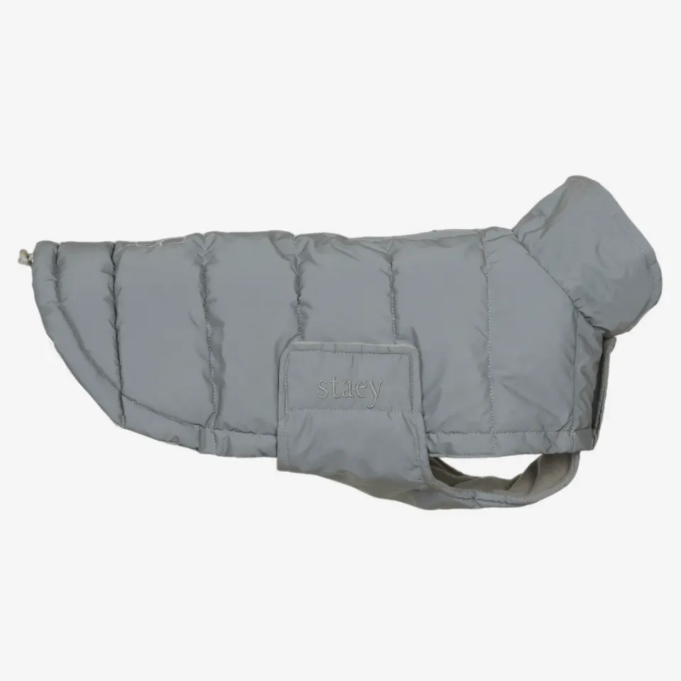Staey Nora Hundefrakke Reflective – varm vinterjakke