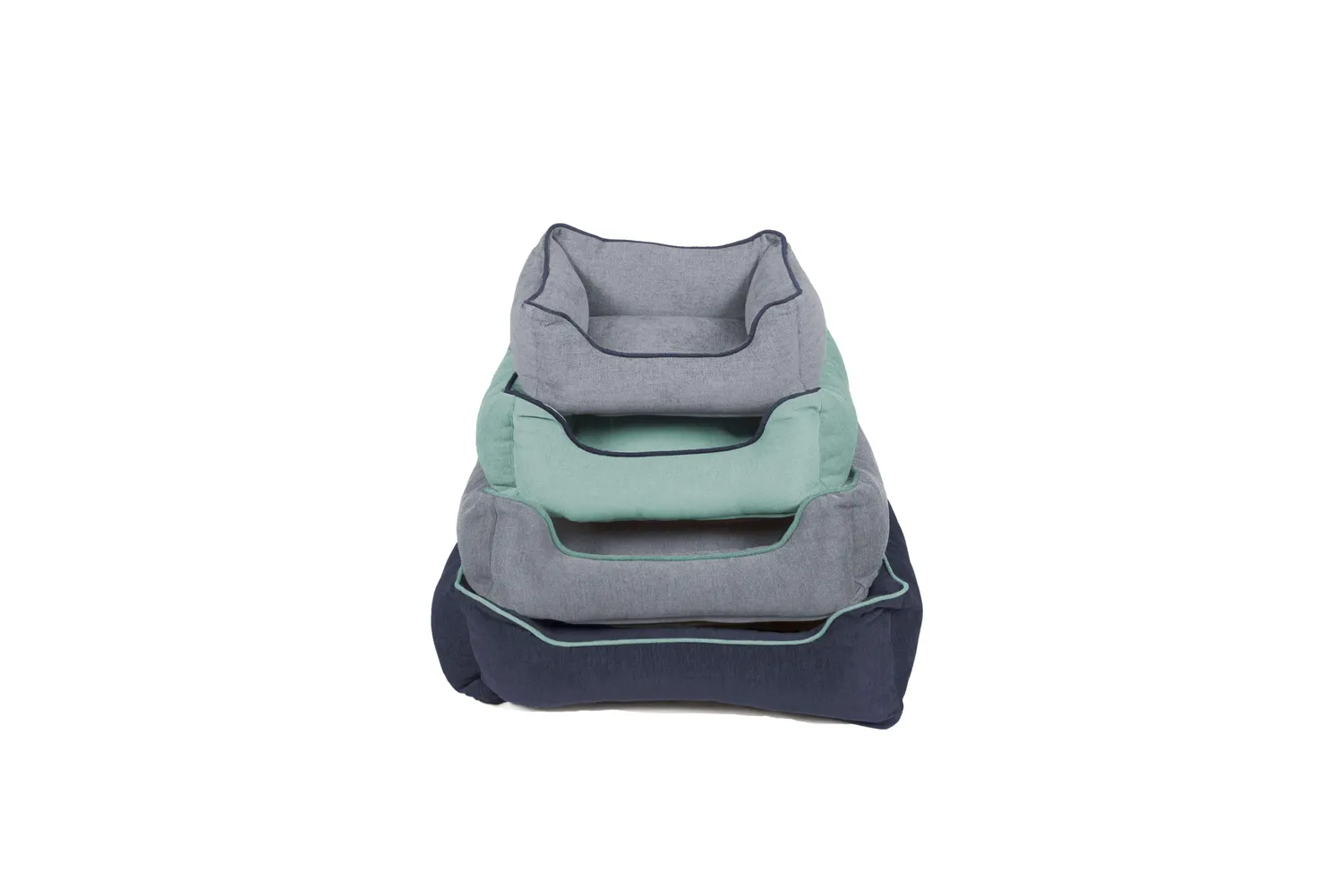 Dog Gone Smart Chenille Lounger hundeseng med høj kant og Repelz-It