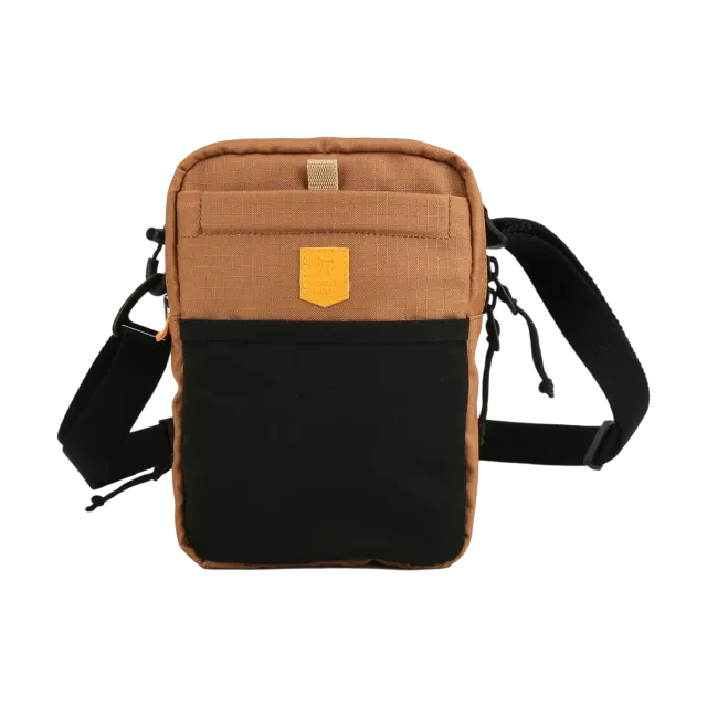 Woolly Wolf Hydration skuldertaske wood brown vandskål
