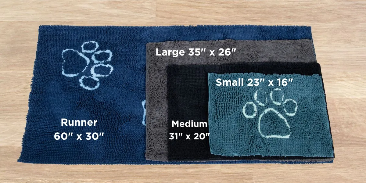 Dog Gone Smart Dirty Dog dørmåtte super absorberende