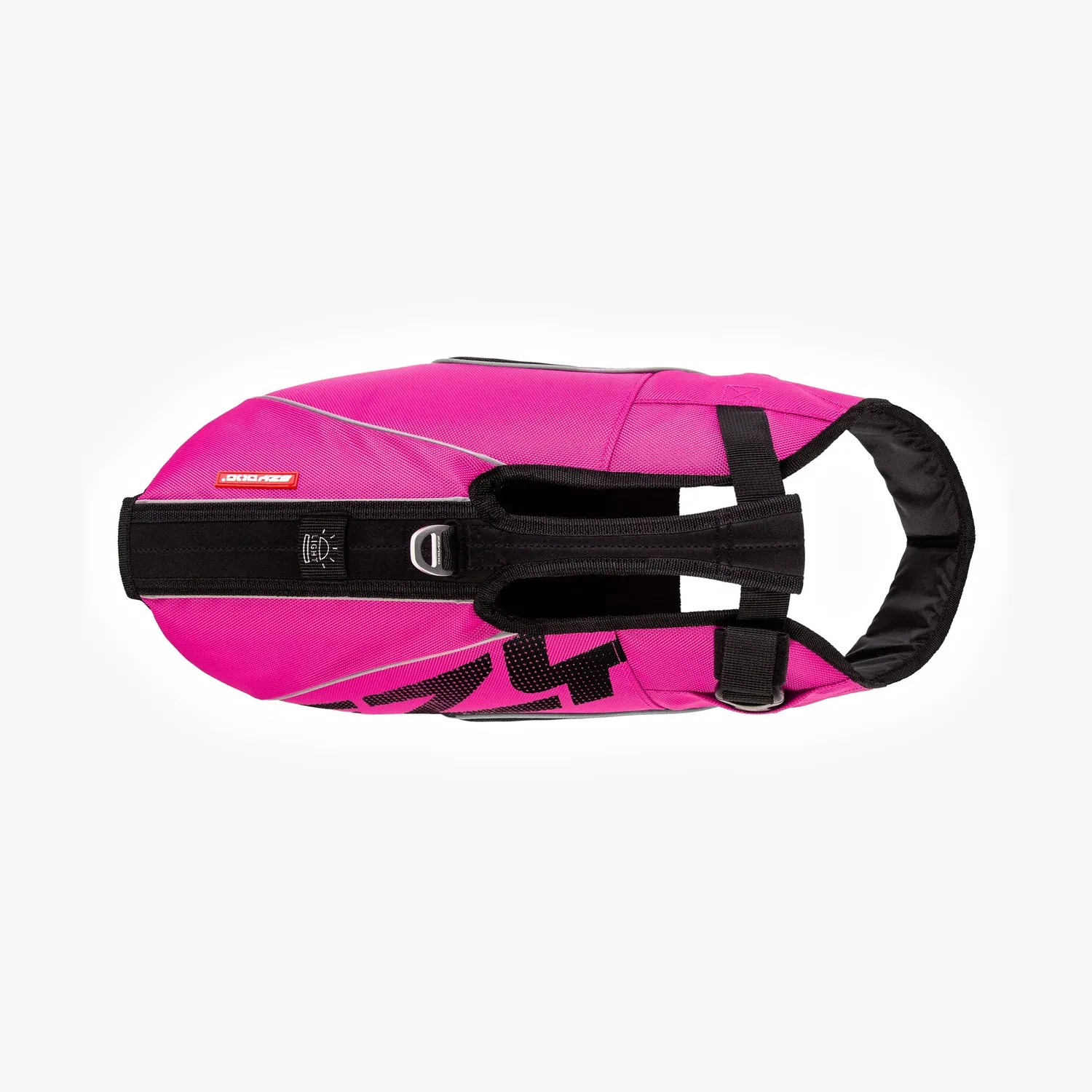 EzyDog DFD X2 Boost svømmevest blå med fast krave