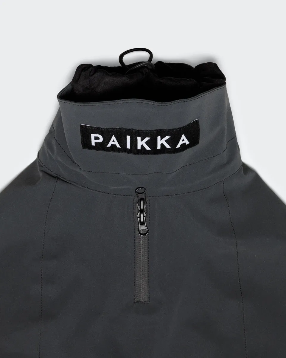 Paikka Visibility Raincoat regndækken sort vandtæt