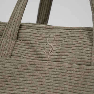 Staey Vilda hundetaske Taupe Corduroy op til 8 kg