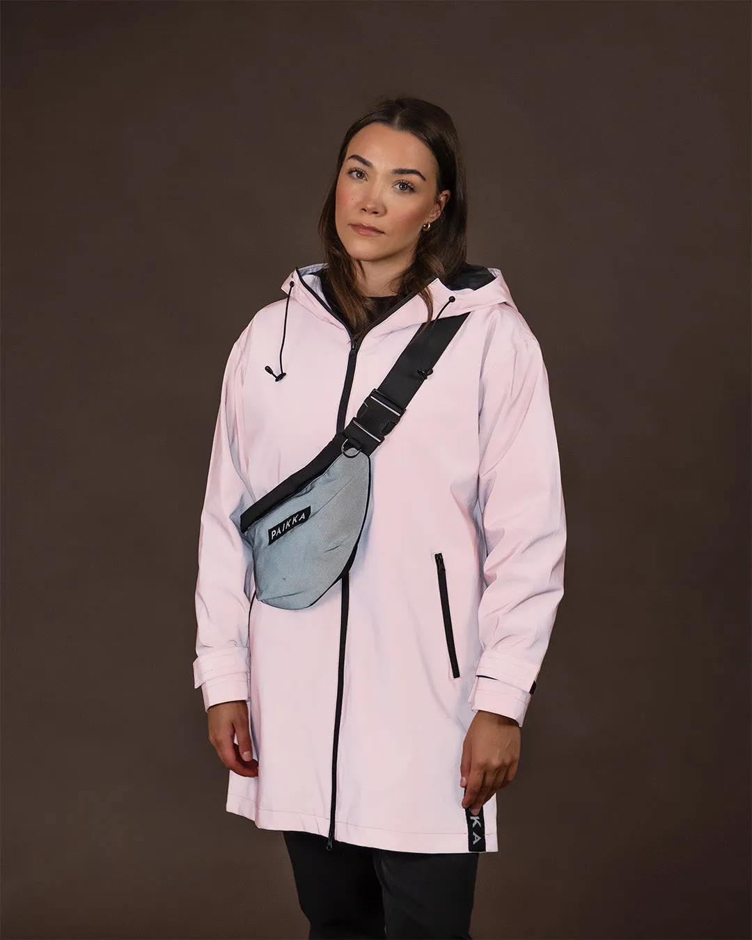 Paikka Visibility regnjakke dame rose let ripstop
