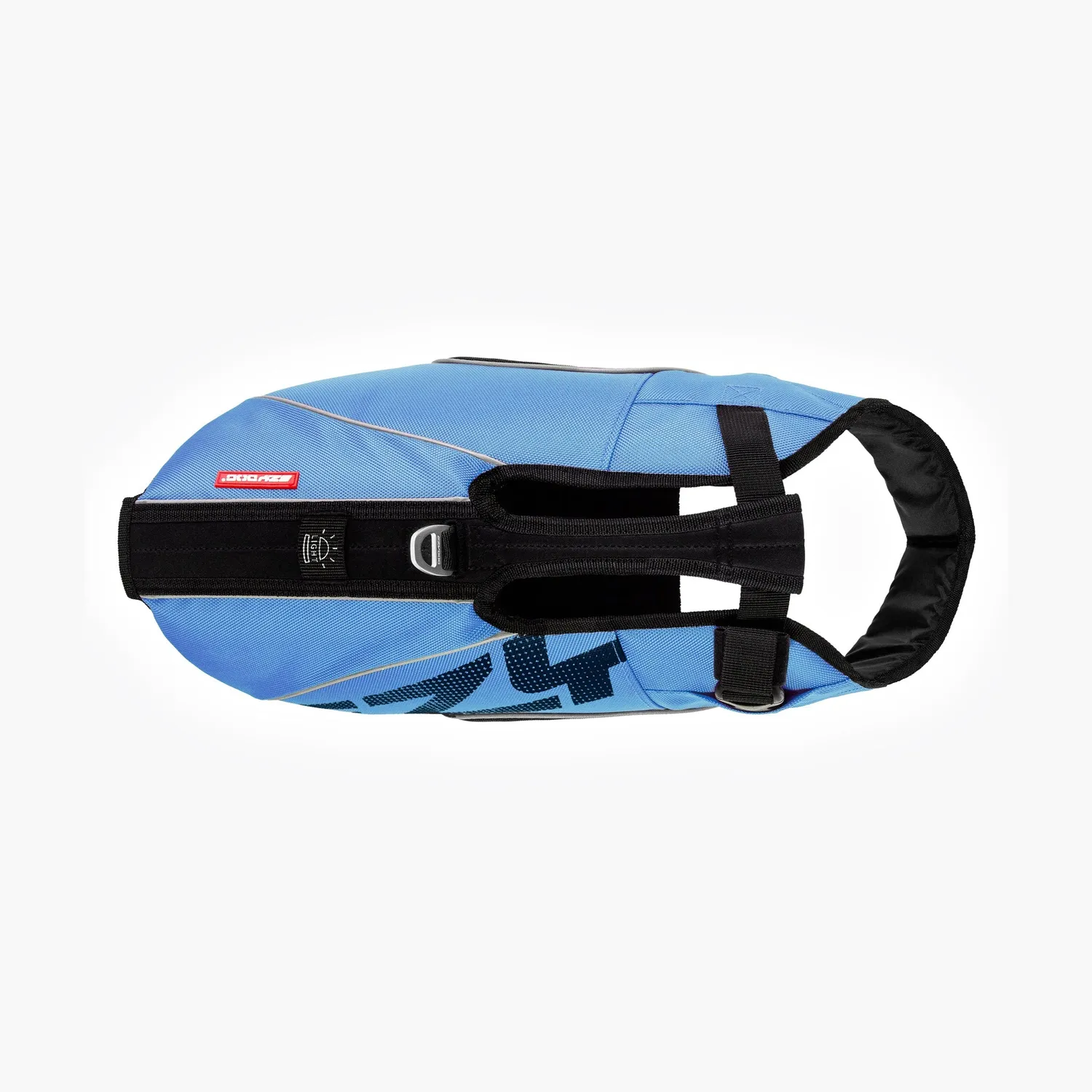 EzyDog DFD X2 Boost svømmevest blå med fast krave