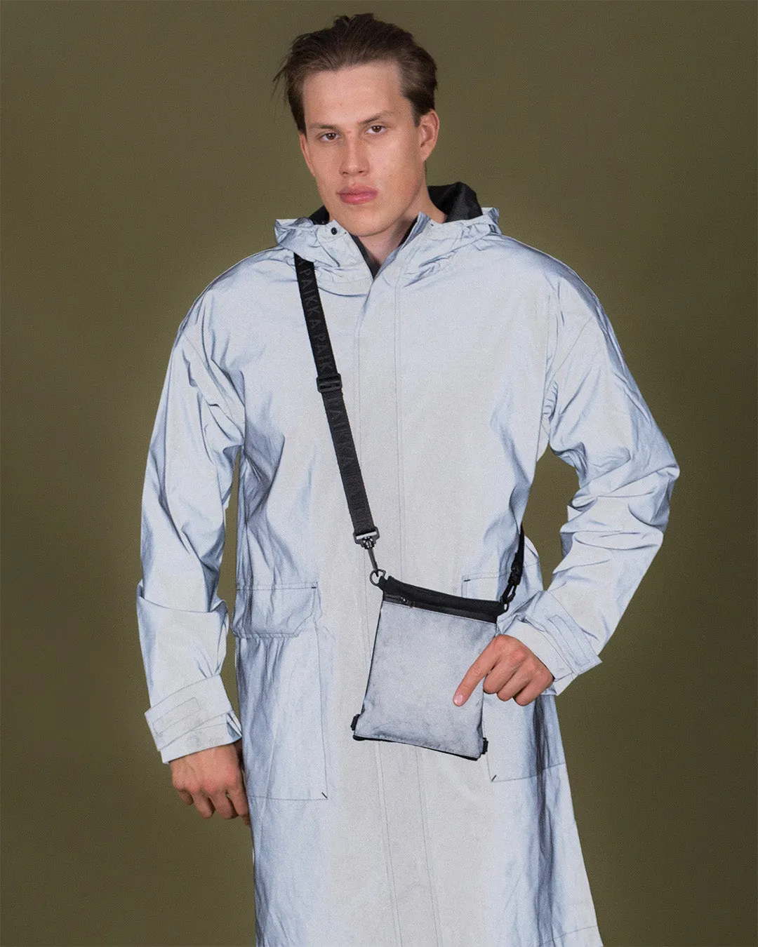 Paikka Visibility Treat Pouch godbidstaske sort reflekterende