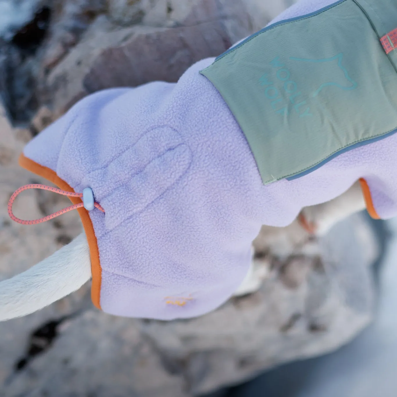 Woolly Wolf Alpha 360 hundetrøje lavender mix