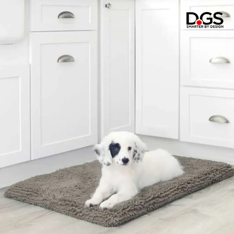 Dog Gone Smart Dirty Dog Cushion hundemåtte grå Large