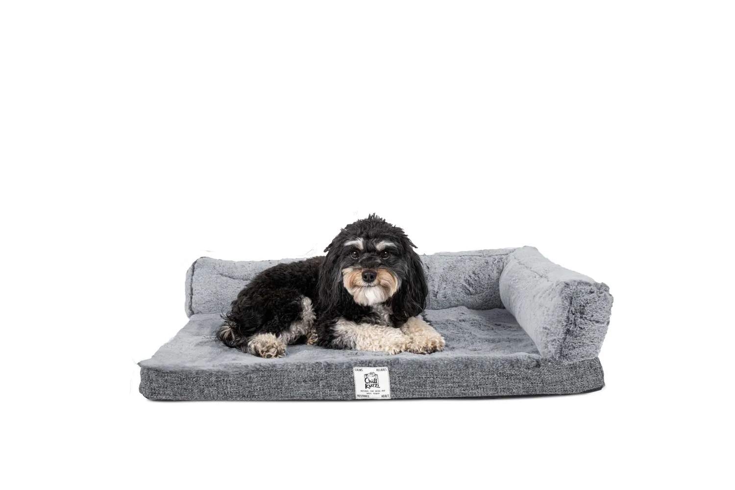 Dog Gone Smart Chill Kuzzi burmåtte med kantpude FIR