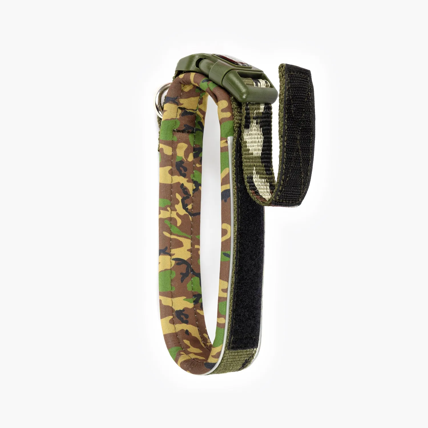EzyDog Neo Classic halsbånd camo grøn M