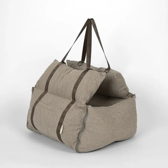 Staey Thea bilsæde 3-i-1 Herringbone Mocca 16 kg