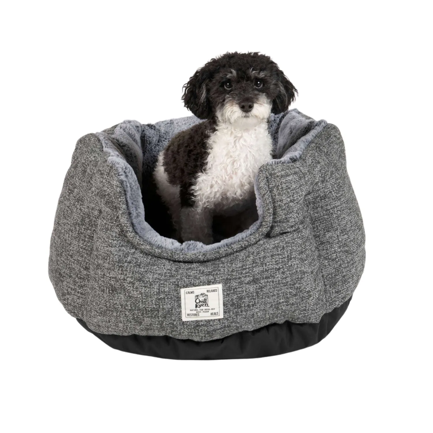 Dog Gone Smart Chill Kuzzi Round Bed hundeseng beroligende