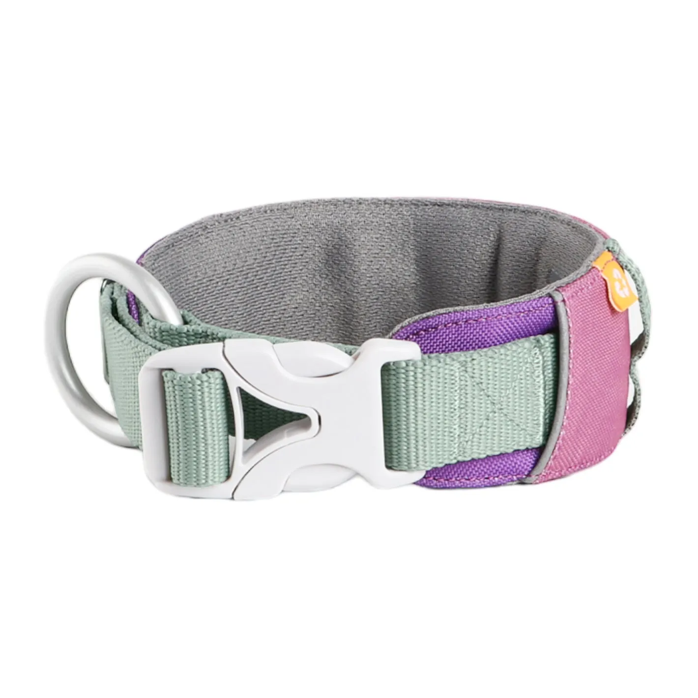 Woolly Wolf Alpha 360 hundehalsbånd mauve mix letvægt