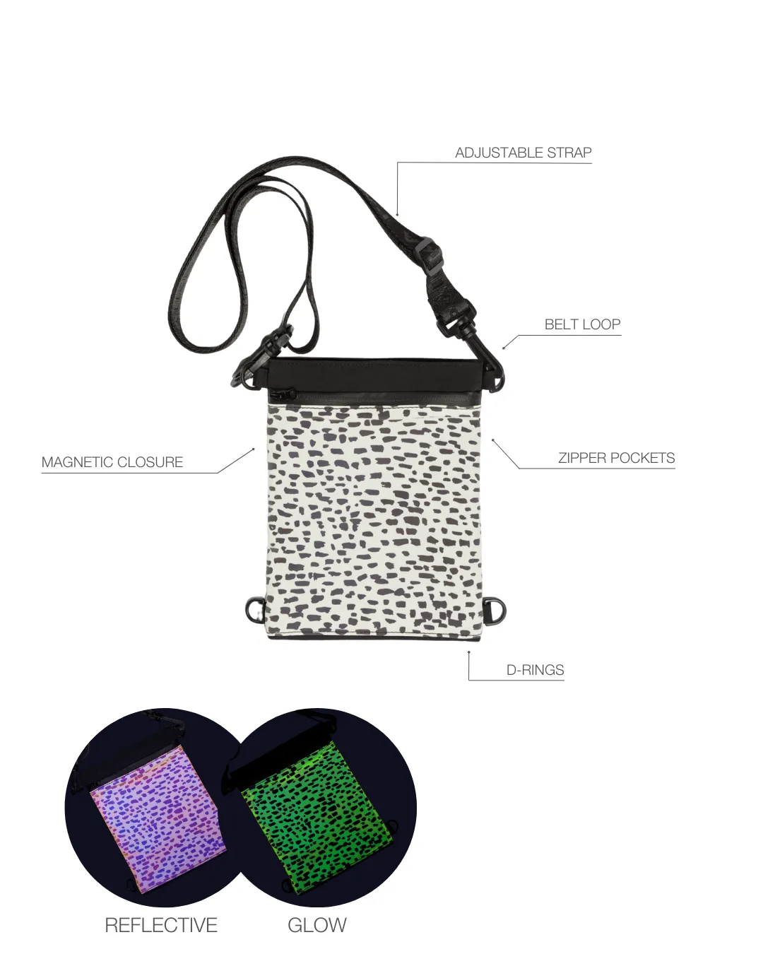 Paikka Treat Pouch 2.0 godbidstaske fluorescent