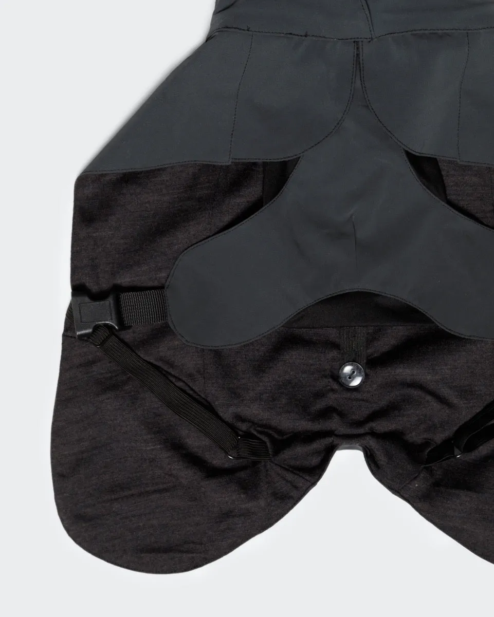 Paikka Visibility Raincoat regndækken sort vandtæt