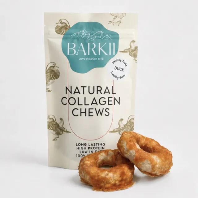 Staey Barkii tyggedonuts and 100 g kollagen