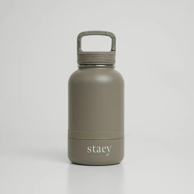 Staey Noona 2-i-1 drikkeflaske 946 ml stål