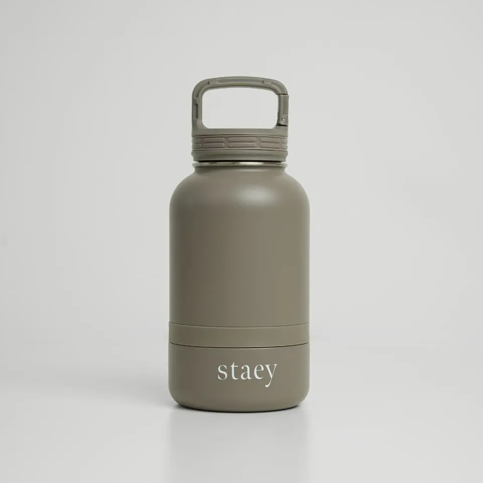 Staey Noona 2-i-1 drikkeflaske 946 ml stål