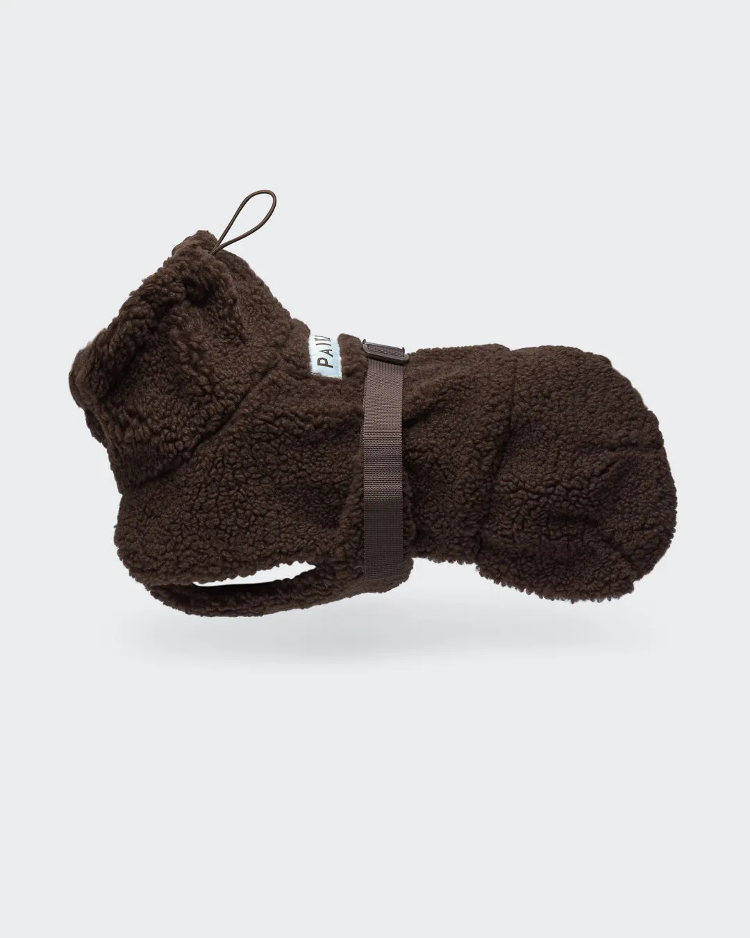 Paikka Sherpa Shirt Choco hundetrøje brun Seawool